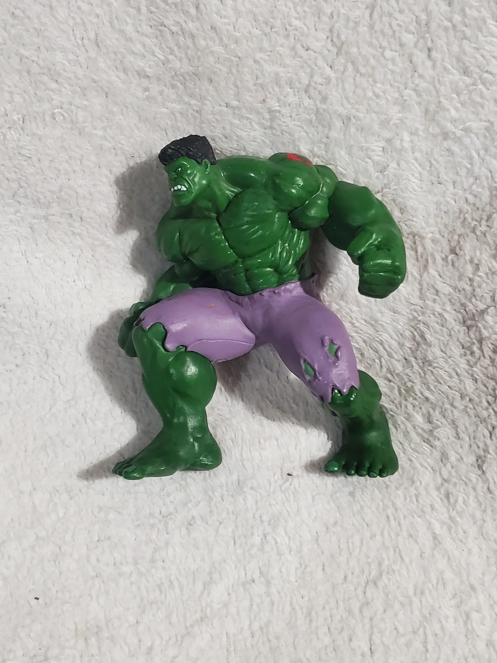 Marvel Hulk Green and Purple Muscular Action Figure